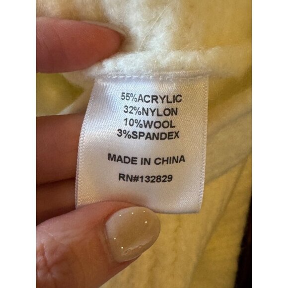 Michael Costello White Cowl Neck Sweater - Picture 12 of 13